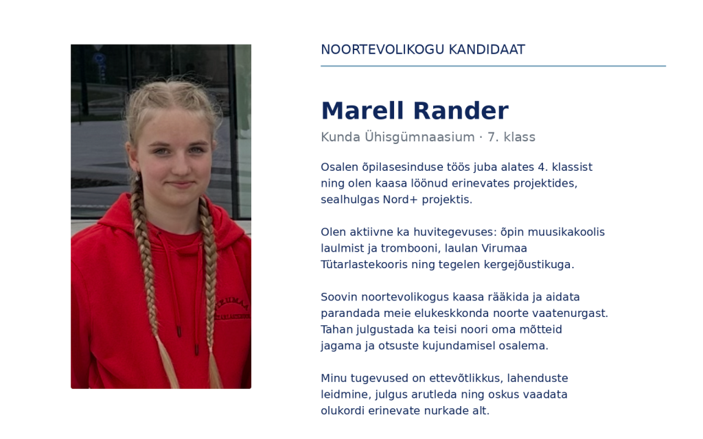 Noortevolikogu kandidaat Marell_Rander.png